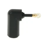 High Quality Gold Plated Square to Round Audio Optical Fiber 90 Degree Optical Fiber Adapter - Image 4