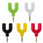3.5mm Stereo Male to Dual 3.5mm Stereo Female Splitter Adapter - Image 2