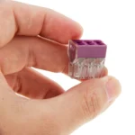 10 PCS 6 Pin Junction Box Push-in Wire Connector for Sectional Area 1-2.5 Square Millimeter Hard Wire - Image 4