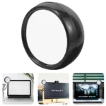 Computer Rearview Convex Glasses Rear View Mirror (Random Color Delivery)