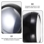 Computer Rearview Convex Glasses Rear View Mirror (Random Color Delivery) - Image 3