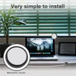 Computer Rearview Convex Glasses Rear View Mirror (Random Color Delivery) - Image 5