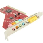 Crystal 4 Channel PCI Sound Card(Red) - Image 4