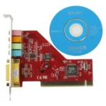 Crystal 4 Channel PCI Sound Card(Red) - Image 5