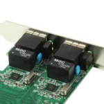 PCI-Express Dual Gigabit Ethernet Controller Card Adapter 2 Port RJ45 10/100/1000 BASE-T (IO-PCE8111-2GLAN) - Image 4