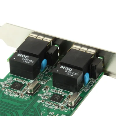 S-PCD-1015_3.webp PCI-Express Dual Gigabit Ethernet Controller Card Adapter 2 Port RJ45 10/100/1000 BASE-T (IO-PCE8111-2GLAN) - Image 4