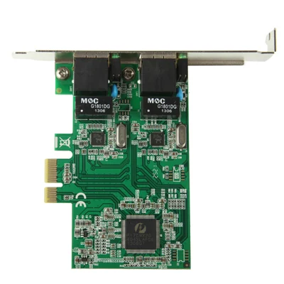 S-PCD-1015_4.webp PCI-Express Dual Gigabit Ethernet Controller Card Adapter 2 Port RJ45 10/100/1000 BASE-T (IO-PCE8111-2GLAN) - Image 5