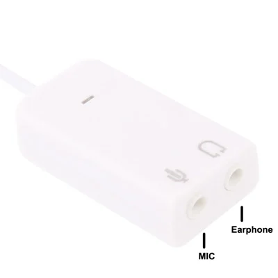 S-PCD-6003_2.webp 7.1 Channel USB 2.0 Sound Adapter, Plug and Play(White) - Image 3