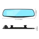 480P 2.8 inch Screen Display Vehicle DVR, 140 Degree Wide Angle Viewing, Support Loop Recording / Motion Detection - Image 5