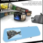 Full HD 1080P 4.3 inch Screen Display Dual Camera Vehicle DVR, 140 Degree Wide Angle Viewing, Support Night Vision / Parking Monitoring / Loop Recording / Motion Detection / G-Sensor / TF Card - Image 9