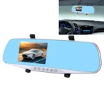 G832 HD 1080P 4.3 inch Screen Display Rearview Mirror Vehicle DVR, Novatek 96223 Programs, 170 Degree A+ Wide Angle Viewing, Support Loop Recording / Motion Detection Function