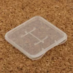 100 PCS Transparent Plastic Storage Card Box for Micro SD Card (TF Card) - Image 3