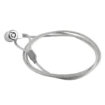 Anti-Theft Office Notebook Laptop PC Computer Desk Key Security Lock Chain Cable, Length: about 1.2m - Image 2