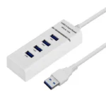 4 Ports USB 3.0 Hub Splitter with LED, Super Speed 5Gbps, BYL-P104
