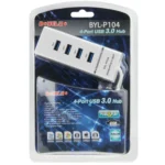 4 Ports USB 3.0 Hub Splitter with LED, Super Speed 5Gbps, BYL-P104 - Image 4