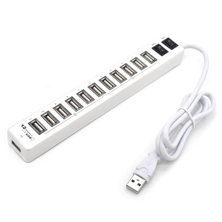 12-Port USB 2.0 HUB,Suitable for Notebook / Netbook