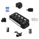 4 Ports USB 3.0 Hub with Individual Switches for each Data Transfer Ports(Black) - Image 7