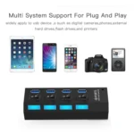 4 Ports USB 3.0 HUB, Super Speed 5Gbps, Plug and Play, Support 1TB - Image 6