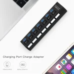 7 Ports USB 3.0 HUB, Super Speed 5Gbps, Plug and Play, Support 1TB - Image 6