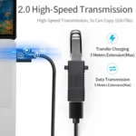 USB 2.0 Female to USB 2.0 Female Connector Extender Converter Adapter - Image 5