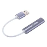 Aluminum Shell 3.5mm Jack External USB Sound Card HIFI Magic Voice 7.1 Channel Adapter Free Drive for Computer, Desktop, Speakers, Headset - Image 3