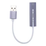 Aluminum Shell 3.5mm Jack External USB Sound Card HIFI Magic Voice 7.1 Channel Adapter Free Drive for Computer, Desktop, Speakers, Headset - Image 4