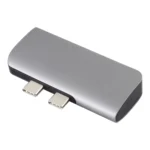 Double USB-C / Type-C to PD Port + USB 3.0 + HDMI Multifunctional Extension HUB Adapter - Image 3