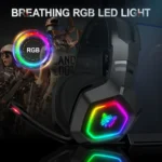 ONIKUMA K10 3.5mm Computer Games Wired Headset with RGB LED Light - Image 3