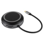 USB-C / Type-C to USB 3.0 x 3 + USB-C / Type-C + HDMI + RJ45 + SD / TF Card Reader Multi-function HUB Adapter - Image 3