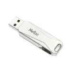 Netac U782C 128GB USB-C / Type-C + USB 3.0 360 Degrees Rotation Zinc Alloy Flash Drive OTG U Disk - Image 3