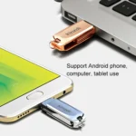 Kinzdi 32GB USB + Type-C Interface Metal Twister Flash Disk V10 - Image 6