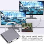 4K Ultra HD Dual HDMI Interface Output to USB-C / Type-C Adapter - Image 7
