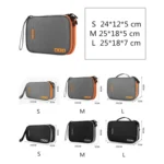 Multi-functional Headphone Charger Data Cable Storage Bag Portable Power Pack, Size: L, 25 x 18 x 7cm - Image 6