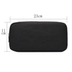 Multi-functional Headphone Charger Data Cable Storage Bag Power Pack, Size: L, 23 x 11.5 x 5.5cm - Image 2