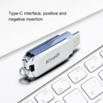 Kinzdi 16GB USB + Type-C Interface Metal Twister Flash Disk V8 - Image 5