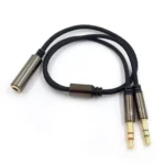 ZS0135 For SteelSeries Arctis 3 / 5 / 7 3.5mm Female to Dual 3.5mm Male Earphone Adapter Cable, Cable Length: 30cm - Image 2