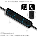 ZS0009 3.5mm to 2.5mm Audio Cable for Boshi QC25 QC35 OE2 LIVE2 AKG Y50 Y40 - Image 3