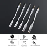 ZS0021 4.4mm Male to 2.5mm Female Balance Adapter Cable - Image 4