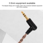 ZS0027 3.5mm to A2DC Headphone Audio Cable for Audio-technica ATH-LS50 E40 E70 CKR100 CKS1100 - Image 2