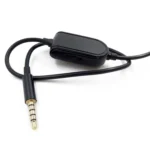 ZS0086 Volume Control Version Gaming Headphone Audio Cable for Logitech Astro A10 A40 A30 - Image 3