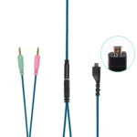 ZS0158 Straight Plug + Adapter Cable Gaming Headset Audio Cable for SteelSeries Arctis 3 / 5 / 7 - Image 3
