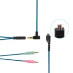 ZS0158 Elbow Plug + Adapter Cable Gaming Headset Audio Cable for SteelSeries Arctis 3 / 5 / 7 - Image 3