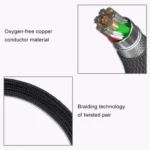 ZS0161 3.5mm Headphone Audio Cable for HyperX Cloud MIX / Cloud Alpha - Image 4