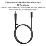 For HP Laptop USB-C / Type-C to 7.4 x 0.6mm Power Charging Cable, Cable Length: about 1.5m(Black) - Image 3