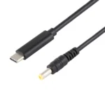 USB-C / Type-C to 5.5 x 2.5mm Laptop Power Charging Cable, Cable Length: about 1.5m(Black) - Image 2
