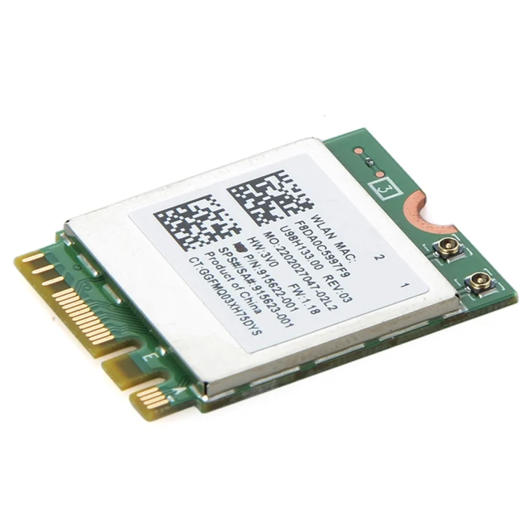 SP5210_2.webp RTL8822BE Dual Band AC 433M Network Adapter Card Bluetooth 4.0 Wireless Network Adapter Card for Dell / ASUS / Toshiba / Sony / Acer - Image 3