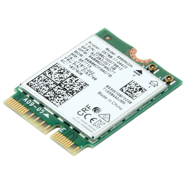 SP5216_3.webp 9560NGW Dual Band 1.73Gbps Wireless for Intel 9560ac NGFF Key E Wifi Card 8020.11ac Bluetooth 5.0 Laptop for Windows 10 - Image 4