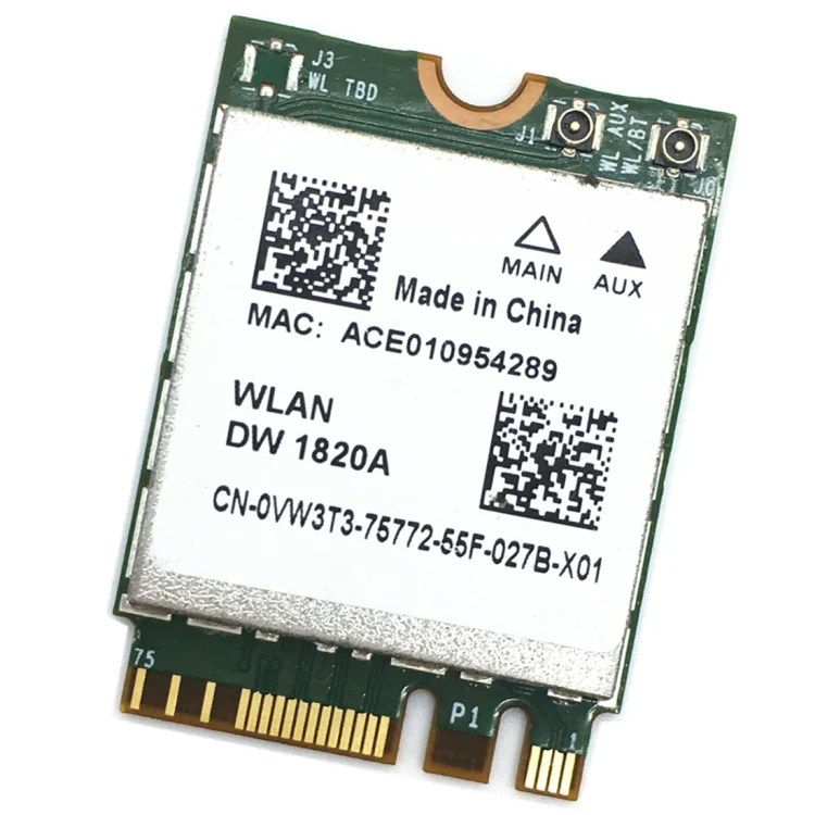 SP5217_2.webp DW1820A BCM94350ZAE 802.11ac BT4.1 867Mbps M.2 / NGFF WiFi Wireless Card - Image 3