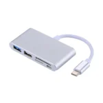 5 in 1 Micro SD + SD + USB 3.0 + USB 2.0 + Micro USB Port to USB-C / Type-C OTG COMBO Adapter Card Reader for Tablet, Smartphone, PC - Image 2