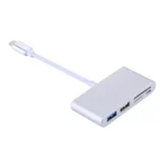 5 in 1 Micro SD + SD + USB 3.0 + USB 2.0 + Micro USB Port to USB-C / Type-C OTG COMBO Adapter Card Reader for Tablet, Smartphone, PC - Image 4